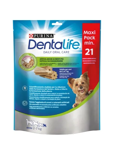 Dentalife Extra Mini Multipack Snack Cani Purina 207g