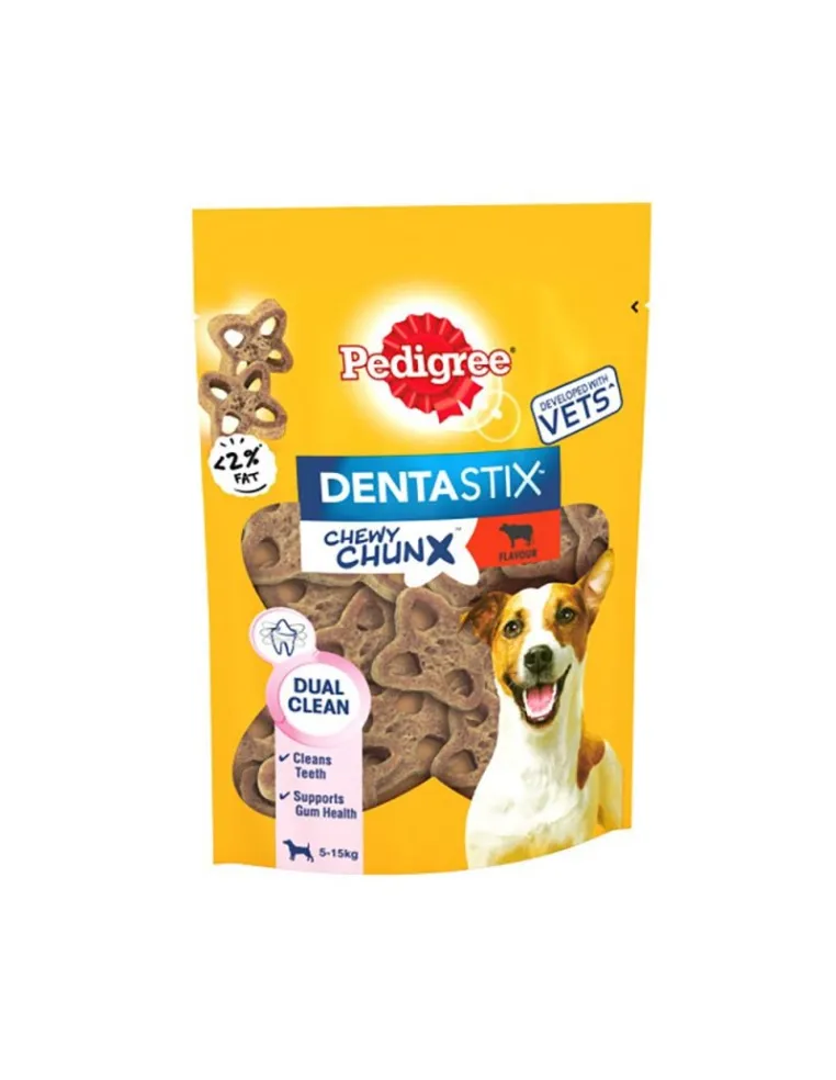 Dentastix Chewy Chunk Mini Manzo 68g Snack per Cani