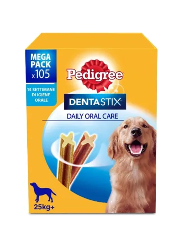 Dentastix Pedigree Dog Snack 105 Pezzi Large