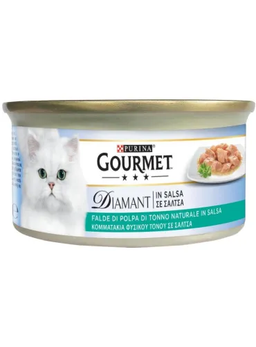 Diamant Cat Gourmet 85g Falde di Tonno in Salsa