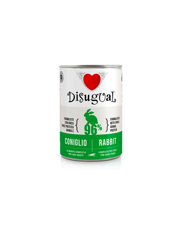 Dog Disugual Mono Coniglio 400g