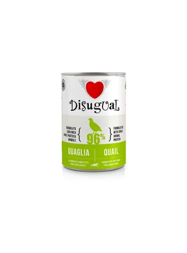 Dog Disugual Mono Quaglia 400g