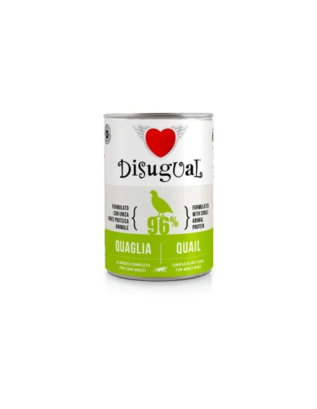 Dog Disugual Mono Quaglia 400g Dog Disugual Mono Quaglia 400g