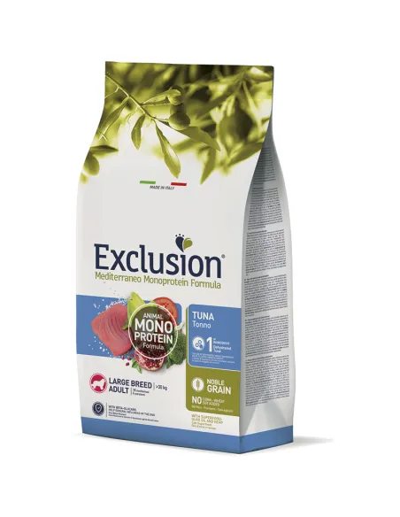 Dog Exclusion Mediterraneo Adult Large Tonno 12kg