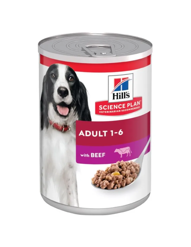 Dog Hills Science Plan Adult Delizia di Manzo 370g