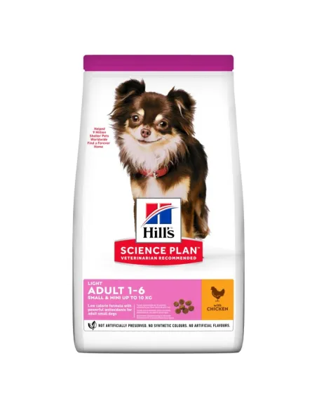 Dog Hills Science Plan Light Mini Pollo 1.5kg