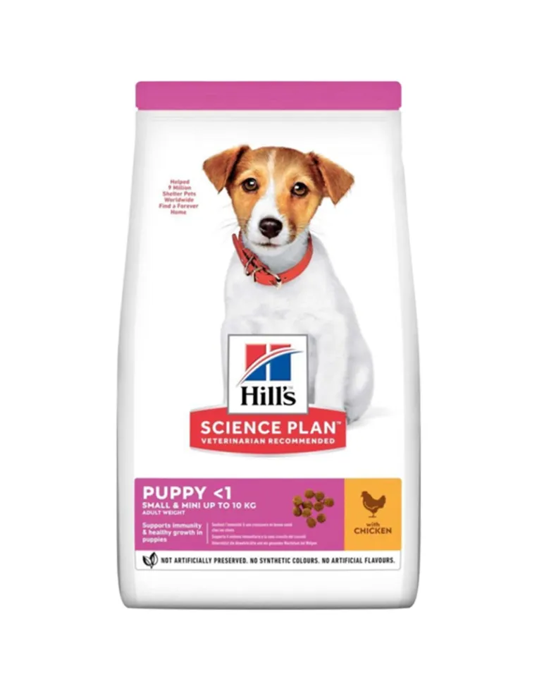 Dog Hills Science Plan Puppy Small&Mini Pollo 300gr