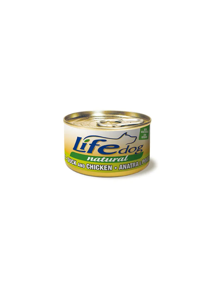 Dog Life 90g Anatra e Pollo in Lattina