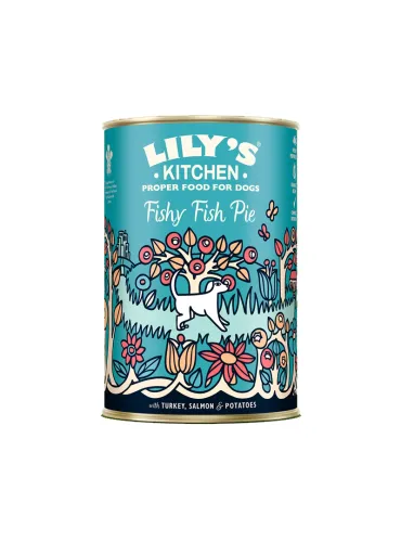 Dog Lilys Fishy Pie Tacchino Salmone Aringa 400g