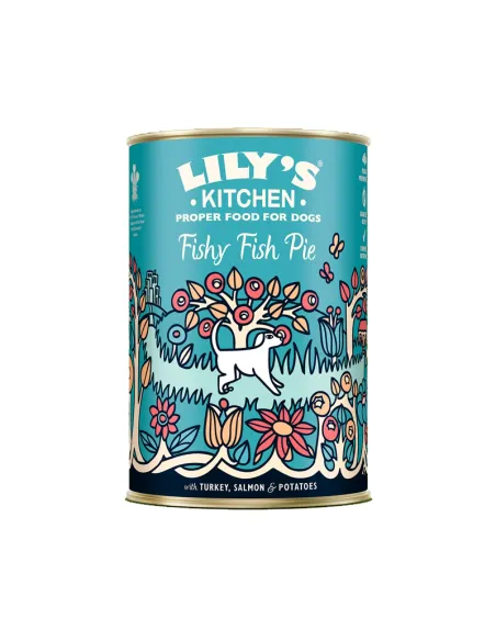 Dog Lilys Fishy Pie Tacchino Salmone Aringa 400g