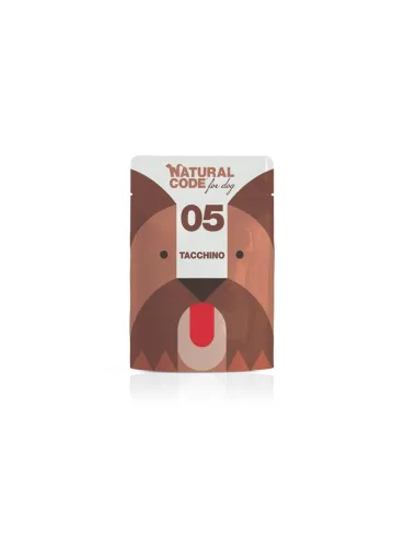 Dog Natural Code Tacchino Busta 300gr