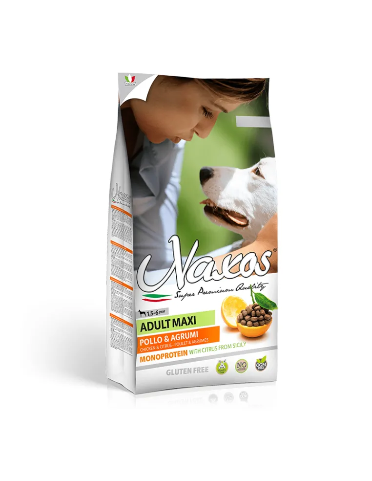 Dog Naxos Adult Maxi Pollo Agrumi 12kg