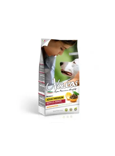 Dog Naxos Adult Medium Bufalo Agrumi 3kg