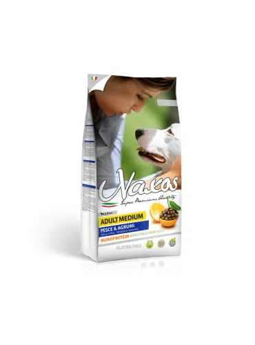 Dog Naxos Adult Medium Pesce 3kg