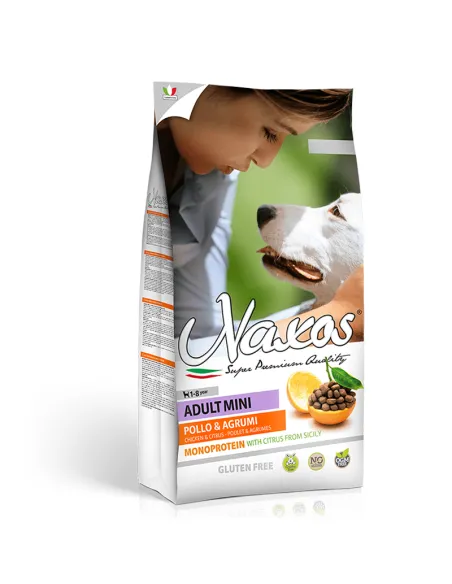 Dog Naxos Adult Mini Pollo Agrumi 2.5kg