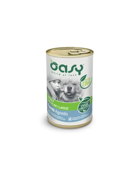 Dog Oasy Wet Allbreed Agnello 400g Umido
