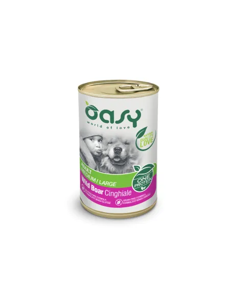 Dog Oasy Wet Allbreed Cinghiale 400g Dog Oasy Wet Allbreed Cinghiale 400g