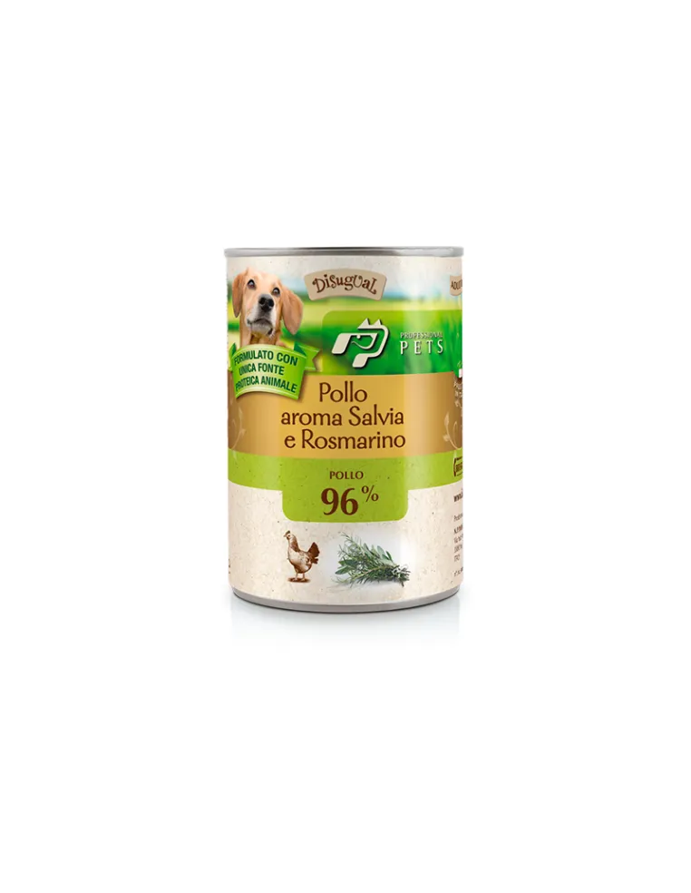 Dog Professional Pet Pollo Salvia Rosmarino 400g