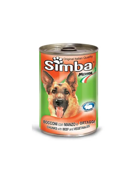 Dog Simba Manzo Verdure 1.23kg Dog Simba Manzo Verdure 1.23kg