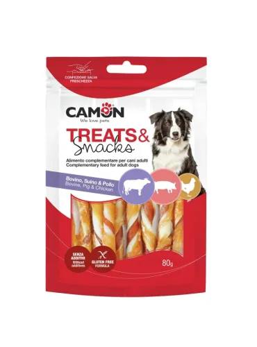 Dog Snack Sticks Pollo Bovino 80gr