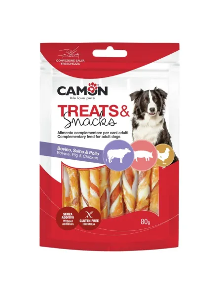 Dog Snack Sticks Pollo Bovino 80gr