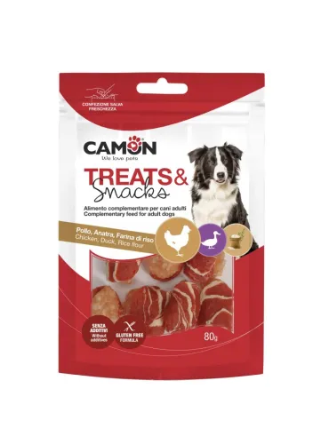 Dog Snack Sushi Pollo Anatra 80g