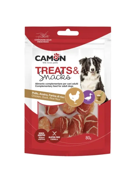 Dog Snack Sushi Pollo Anatra 80g