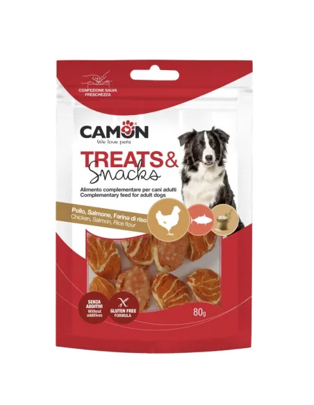 Dog Snack Sushi Pollo Salmone 80gr