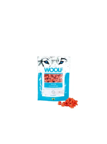 Dog Snack Woolf Bocconcini di Anatra 100g