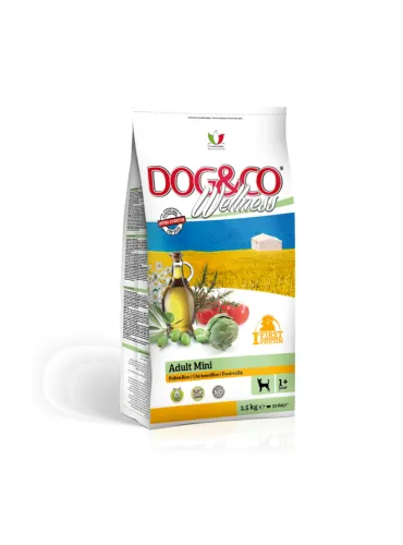 Dog&Co Wellness Adult Mini Pollo 800g