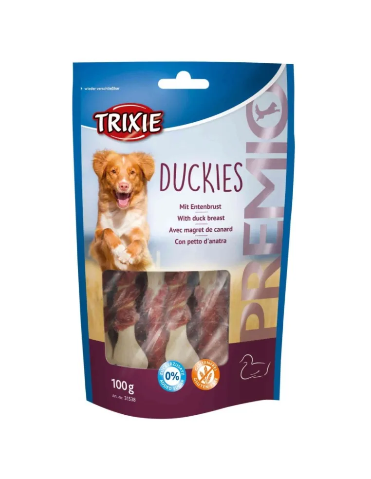 Duckies Dog Snack 100g