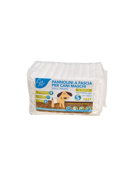 Fascia per Cani Maschi Misura S 12 Pezzi, Ø28-43, 3-7 kg Fascia per Cani Maschi Misura S 12 Pezzi, Ø28-43, 3-7 kg