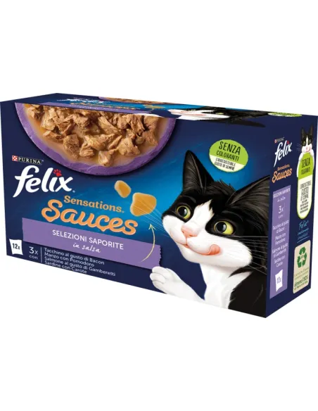 Felix Le Ghiottonerie Salse Selezioni Saporite 12x85gr