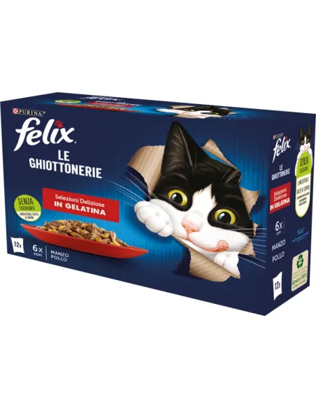Felix Le Ghiottonerie Selezione Deliziose 12x85g