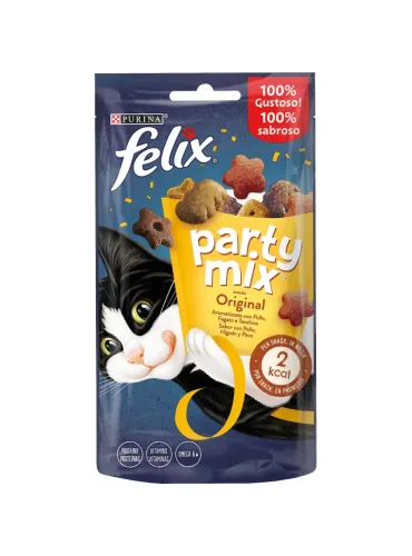 Felix Party Mix Cat Snack Pollo 60g Original Mix