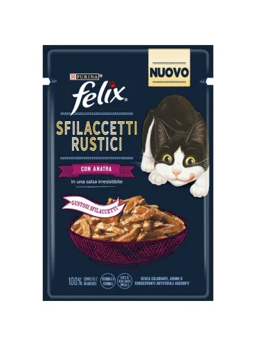Felix Sfilaccetti Anatra Busta 80g
