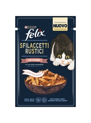 Felix Sfilaccetti Salmone 80g Busta