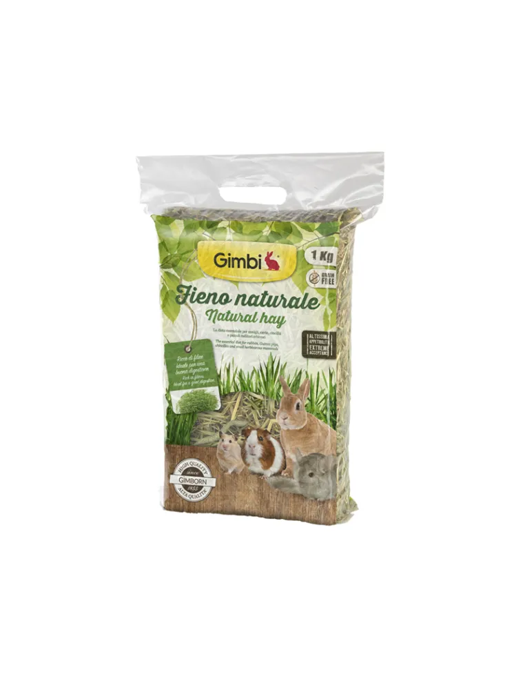 Fieno Naturale Gimbi per Roditori 1kg