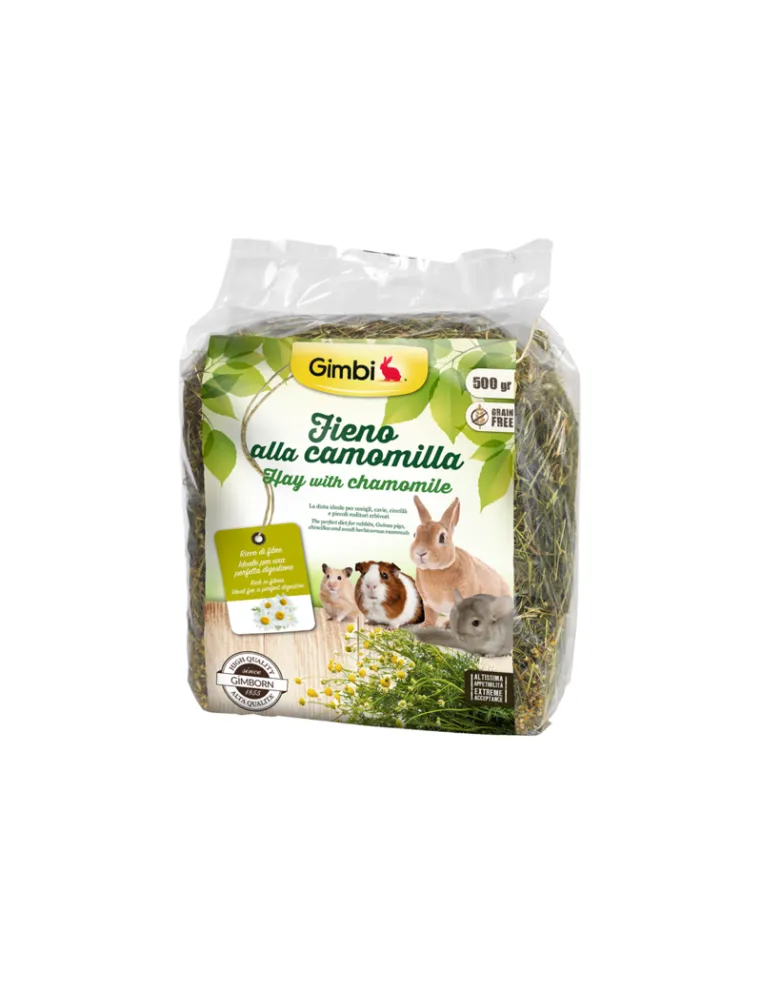 Fieno Roditori Gimbi Camomilla 500g