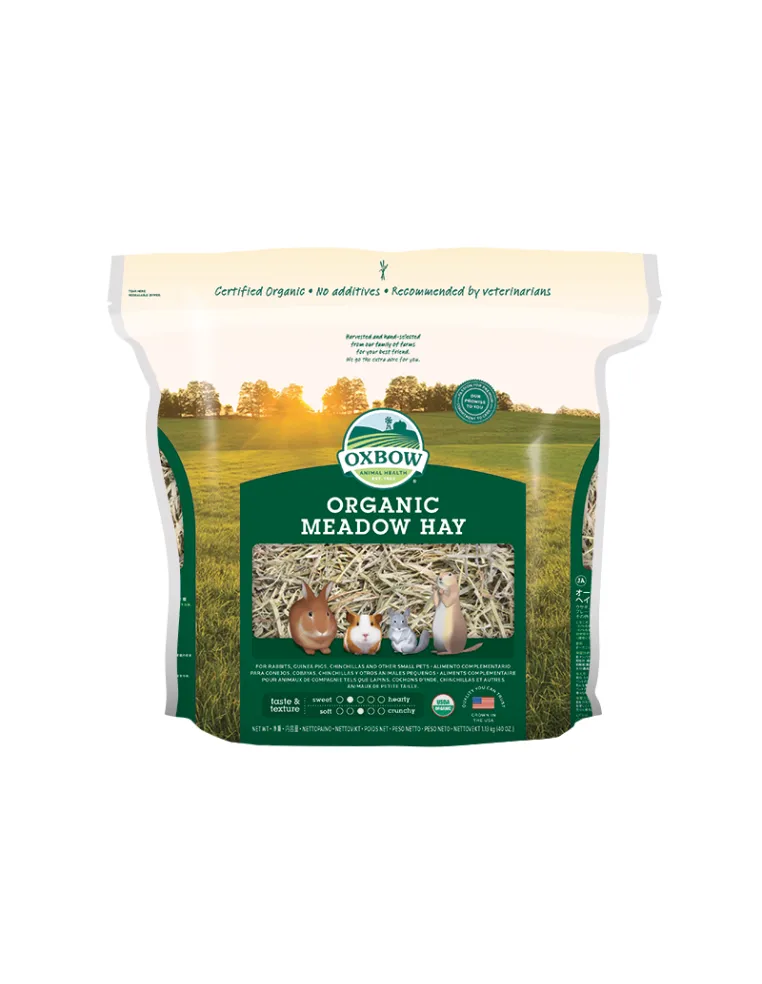 Fieno Roditori Oxbow Organic Meadow Hay 1.13kg