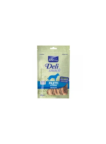 Filetti Essiccati Pesce Dog Snack Life 100gr
