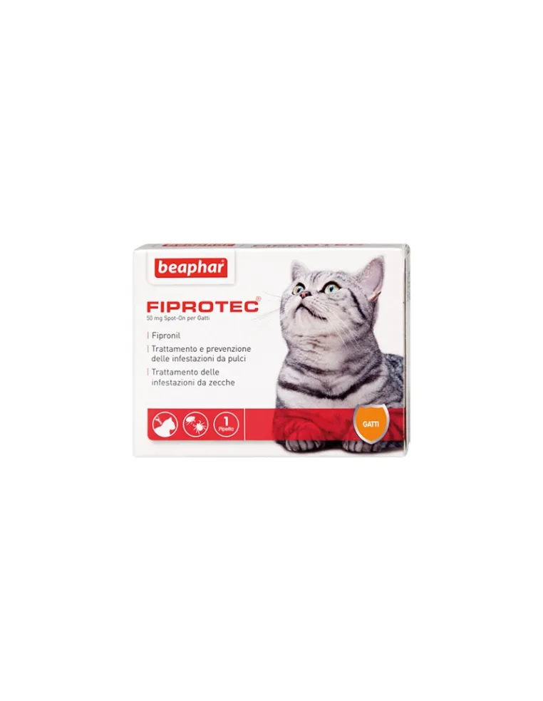 Fiprotec Antiparassitario Gatto Beaphar 1 Pipetta