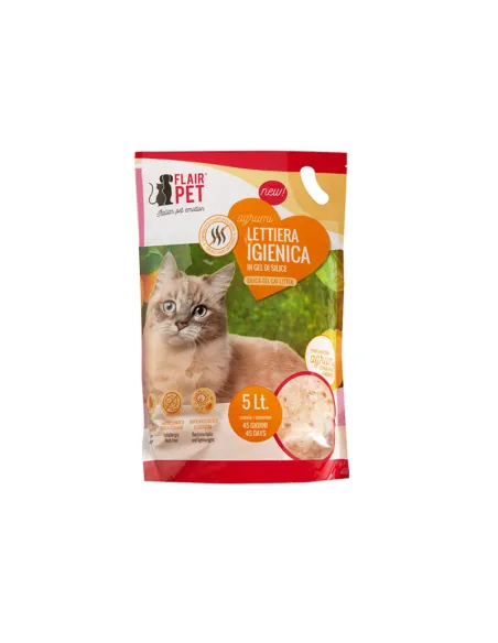 Flair Pet Lettiera Silicio Agrumi 5LT