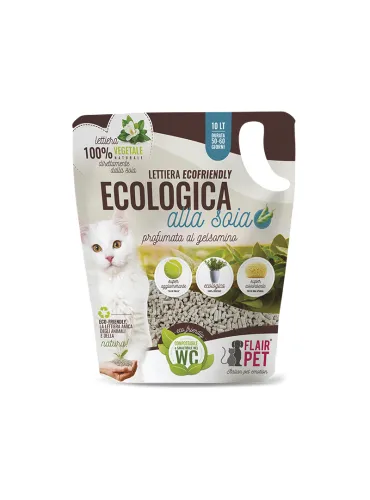 Flair Pet Lettiera Soia Gelsomino 10LT