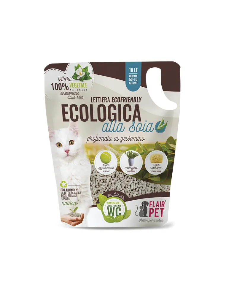 Flair Pet Lettiera Soia Gelsomino 10LT
