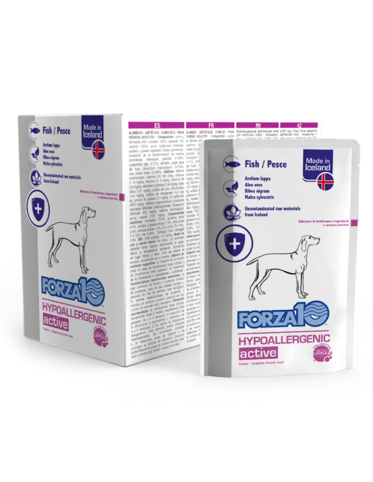 Forza10 Diet ActiveWet Hypo Pesce Busta 100gr