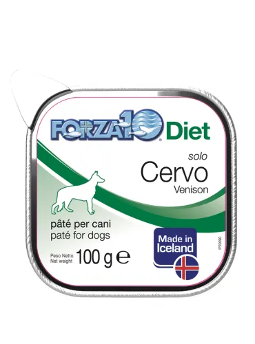 Forza10 Diet Solo Cervo 100g Alimento Canino