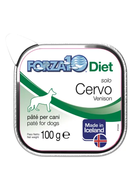 Forza10 Diet Solo Cervo 100g Alimento Canino
