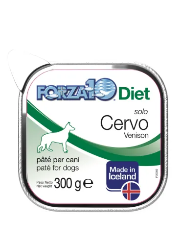Forza10 Diet Solo Cervo 300g Alimento Canino