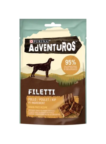 Friskies Filetti Pollo Dog Snack 70g